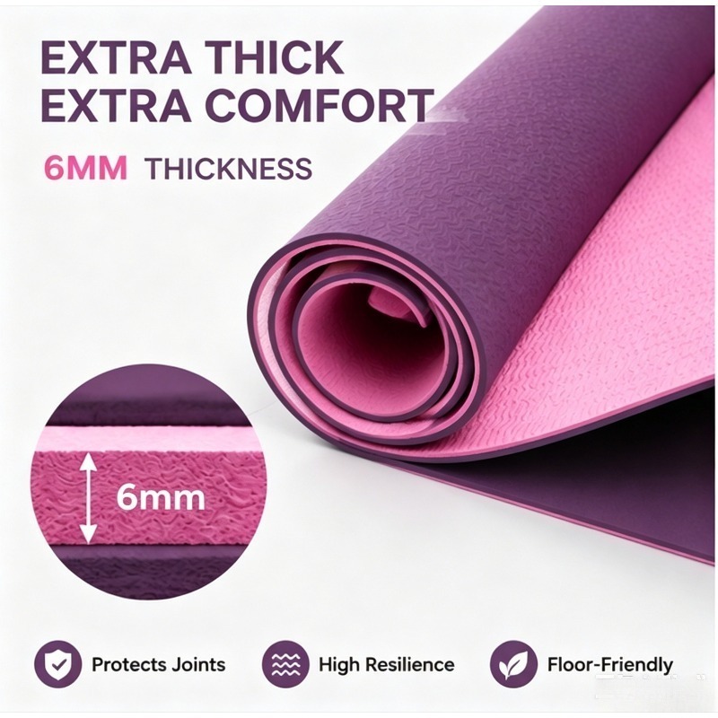 Yoga Mats Anti-slip Sport Fitn - Yoga Pilates Yoga avaliação e preço